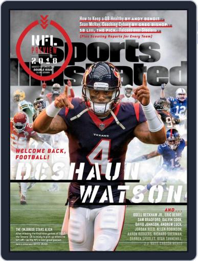Sports Illustrated August 27th, 2018 Digital Back Issue Cover