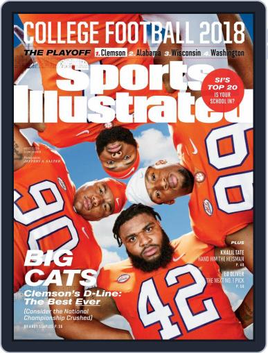 Sports Illustrated August 13th, 2018 Digital Back Issue Cover
