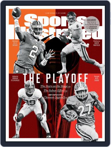 Sports Illustrated December 25th, 2017 Digital Back Issue Cover