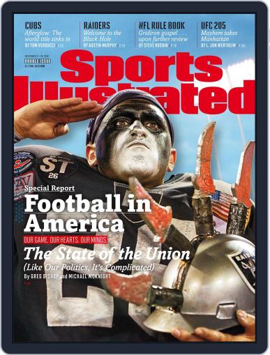 Sports Illustrated November 21st, 2016 Digital Back Issue Cover