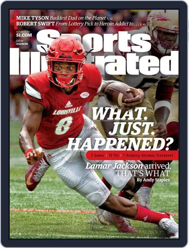 Sports Illustrated September 26th, 2016 Digital Back Issue Cover
