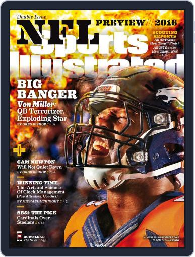 Sports Illustrated August 29th, 2016 Digital Back Issue Cover