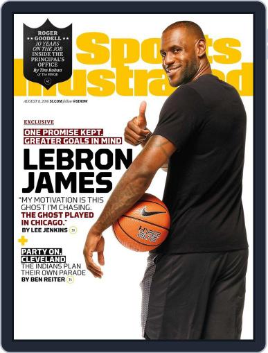 Sports Illustrated August 8th, 2016 Digital Back Issue Cover