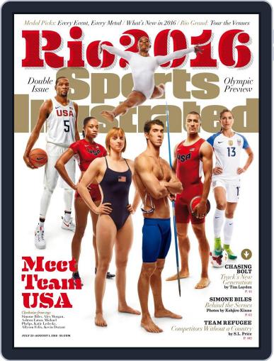 Sports Illustrated July 25th, 2016 Digital Back Issue Cover