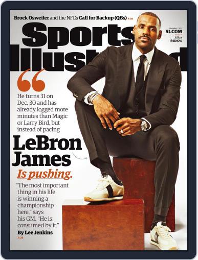 Sports Illustrated December 3rd, 2015 Digital Back Issue Cover