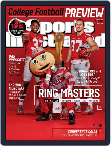 Sports Illustrated August 10th, 2015 Digital Back Issue Cover