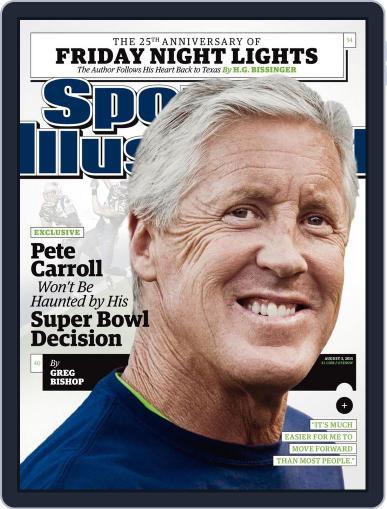 Sports Illustrated August 3rd, 2015 Digital Back Issue Cover