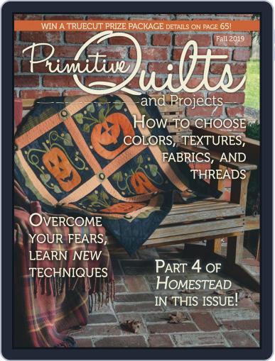 Primitive Quilts And Projects June 14th, 2019 Digital Back Issue Cover