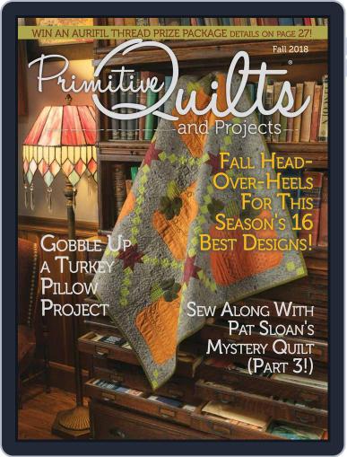 Primitive Quilts And Projects September 1st, 2018 Digital Back Issue Cover
