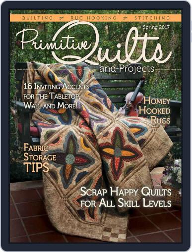 Primitive Quilts And Projects (Digital) January 1st, 2017 Issue Cover