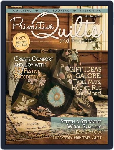 Primitive Quilts And Projects (Digital) September 1st, 2016 Issue Cover