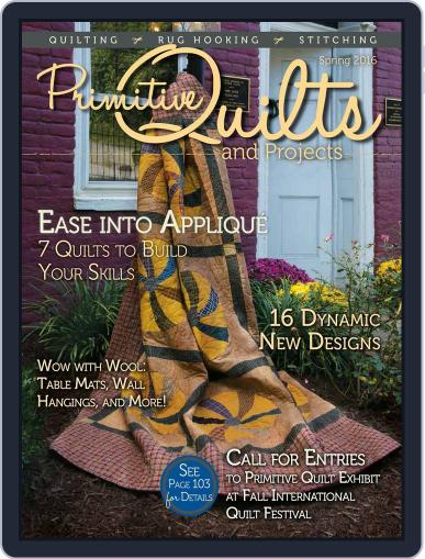 Primitive Quilts And Projects (Digital) February 5th, 2016 Issue Cover
