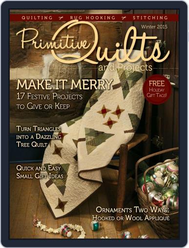 Primitive Quilts And Projects (Digital) October 2nd, 2015 Issue Cover