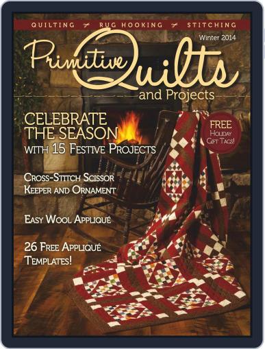 Primitive Quilts And Projects (Digital) October 3rd, 2014 Issue Cover