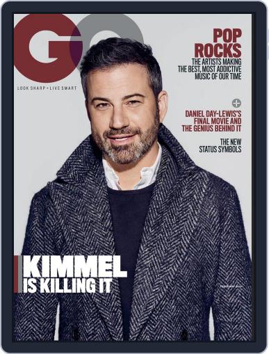 GQ February 1st, 2018 Digital Back Issue Cover