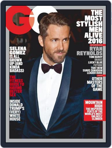 GQ April 19th, 2016 Digital Back Issue Cover