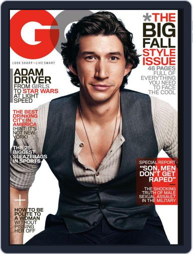 GQ August 19th, 2014 Digital Back Issue Cover