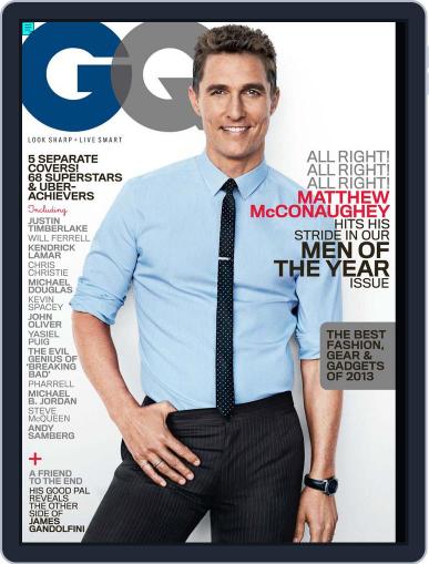GQ (Digital) November 13th, 2013 Issue Cover
