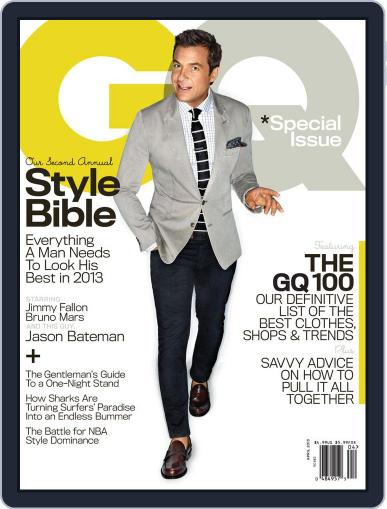 GQ (Digital) March 26th, 2013 Issue Cover