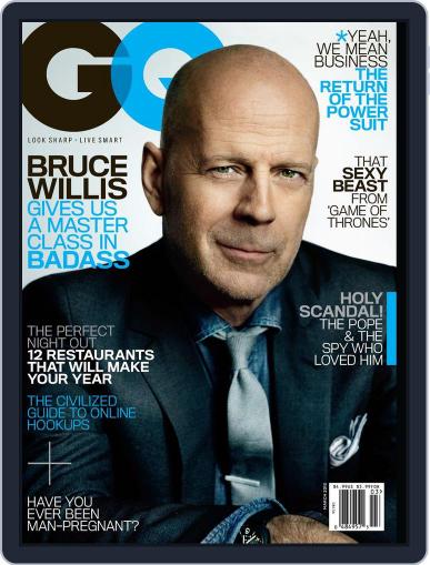 GQ February 20th, 2013 Digital Back Issue Cover
