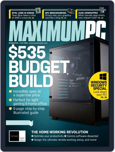 Maximum PC July 1st, 2020 Digital Back Issue Cover