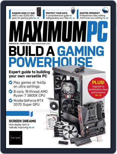 Maximum PC March 1st, 2020 Digital Back Issue Cover
