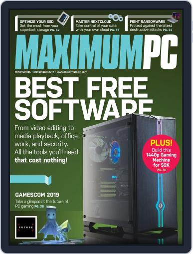 Maximum PC November 1st, 2019 Digital Back Issue Cover