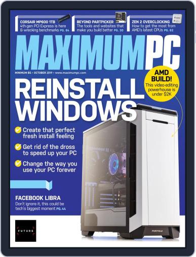 Maximum PC October 1st, 2019 Digital Back Issue Cover