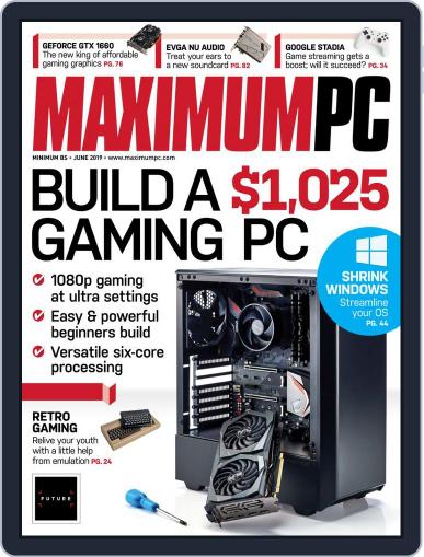 Maximum PC June 1st, 2019 Digital Back Issue Cover