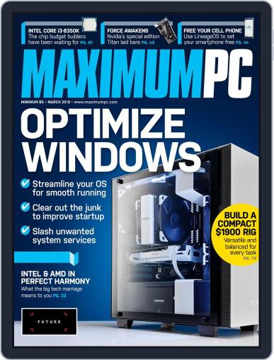 Maximum PC (Digital) March 1st, 2018 Issue Cover