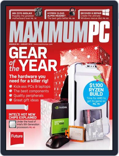 Maximum PC (Digital) January 1st, 2018 Issue Cover
