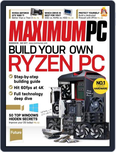 Maximum PC May 1st, 2017 Digital Back Issue Cover