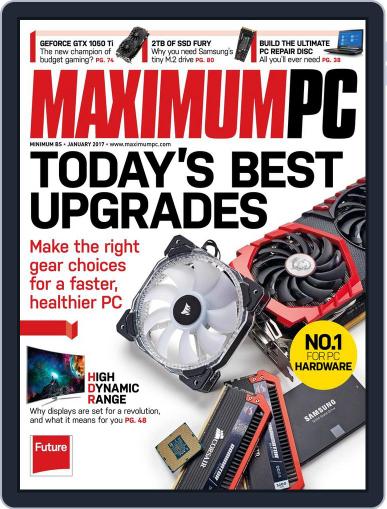 Maximum PC January 1st, 2017 Digital Back Issue Cover