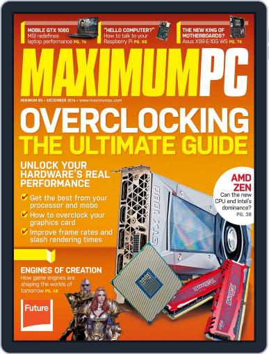 Maximum PC December 1st, 2016 Digital Back Issue Cover