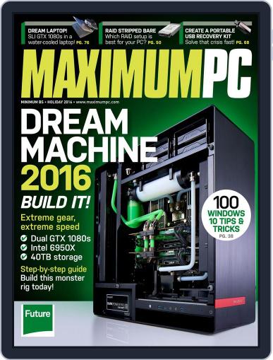 Maximum PC October 1st, 2016 Digital Back Issue Cover