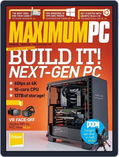 Maximum PC June 28th, 2016 Digital Back Issue Cover