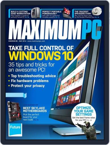 Maximum PC April 5th, 2016 Digital Back Issue Cover
