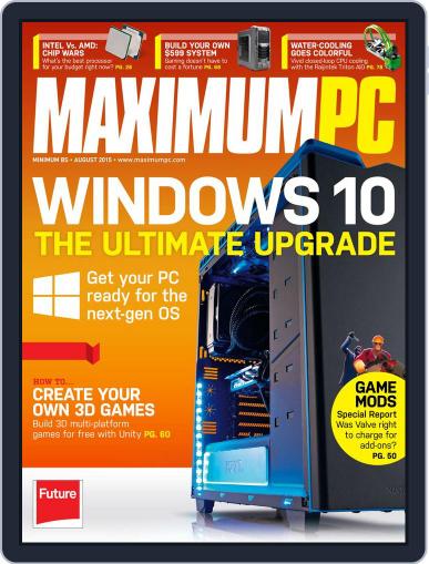 Maximum PC August 1st, 2015 Digital Back Issue Cover