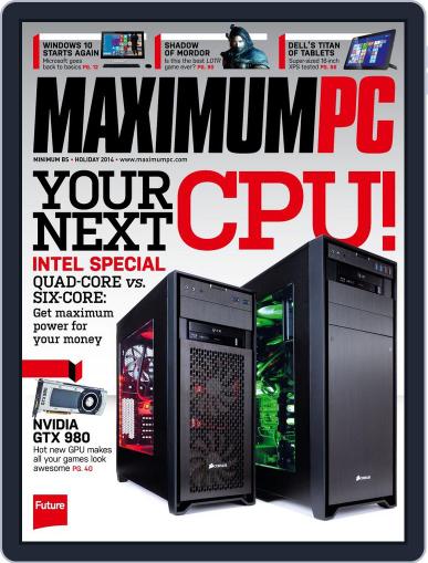 Maximum PC November 18th, 2014 Digital Back Issue Cover