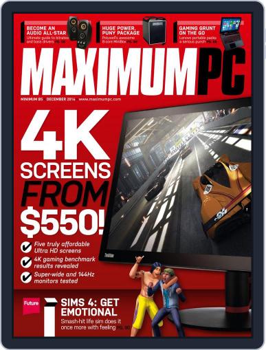 Maximum PC October 21st, 2014 Digital Back Issue Cover