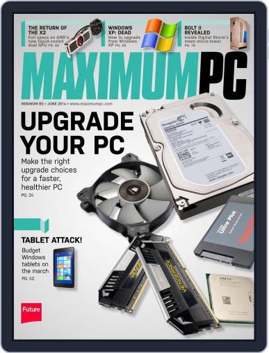 Maximum PC May 6th, 2014 Digital Back Issue Cover