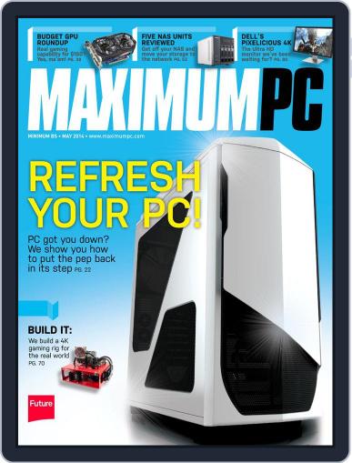 Maximum PC April 8th, 2014 Digital Back Issue Cover