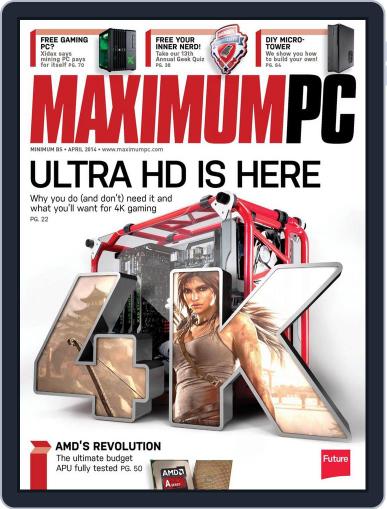 Maximum PC March 11th, 2014 Digital Back Issue Cover