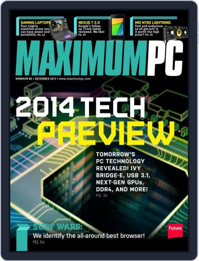 Maximum PC October 22nd, 2013 Digital Back Issue Cover