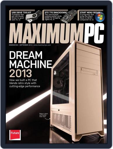 Maximum PC July 30th, 2013 Digital Back Issue Cover