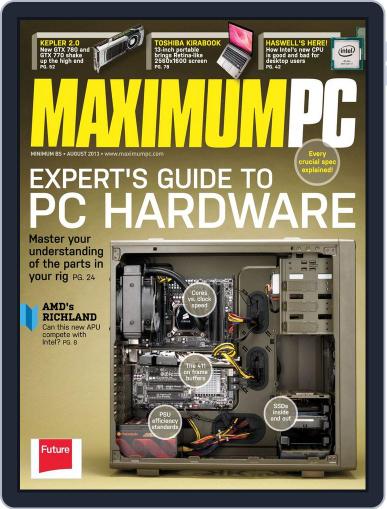 Maximum PC July 2nd, 2013 Digital Back Issue Cover