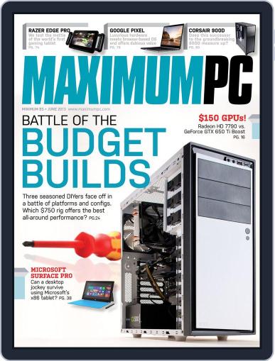 Maximum PC May 7th, 2013 Digital Back Issue Cover