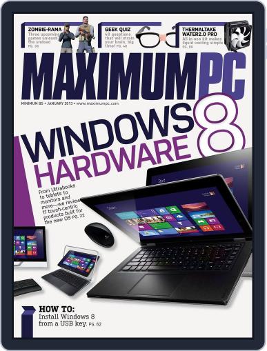 Maximum PC December 18th, 2012 Digital Back Issue Cover