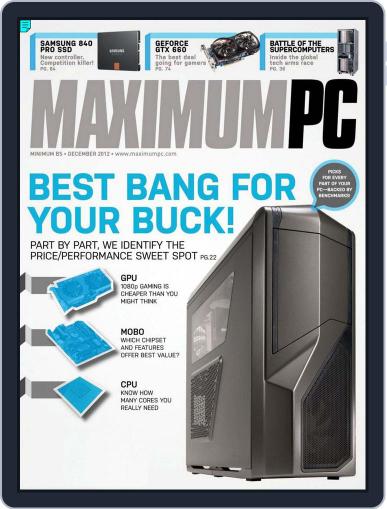 Maximum PC October 22nd, 2012 Digital Back Issue Cover