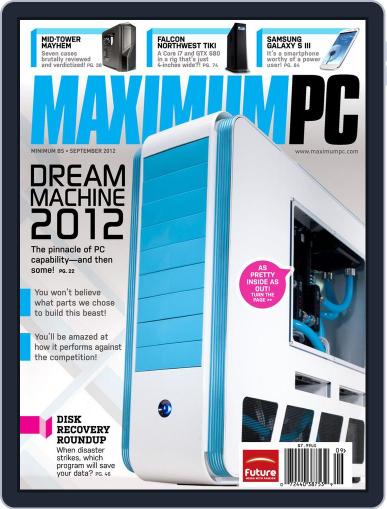 Maximum PC August 1st, 2012 Digital Back Issue Cover